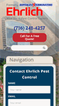 Mobile Screenshot of buffaloexterminating.com